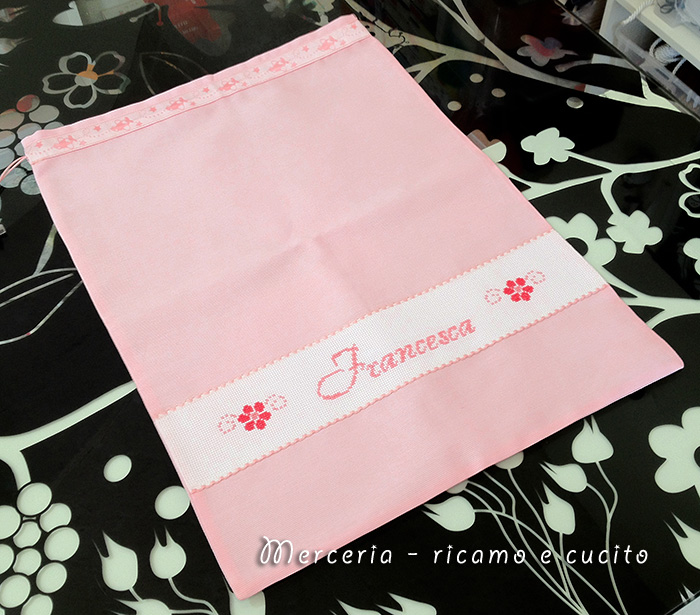 Sacchetti nascita per Francesca