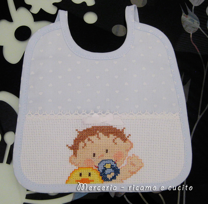 Bavetta con cuoricini e bebe'