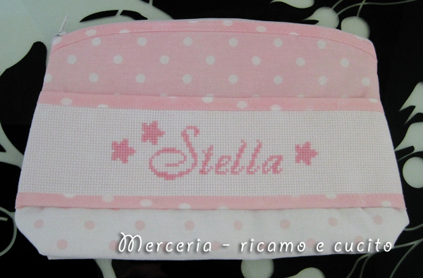 Bustina e fiocco nascita stellina per Stella