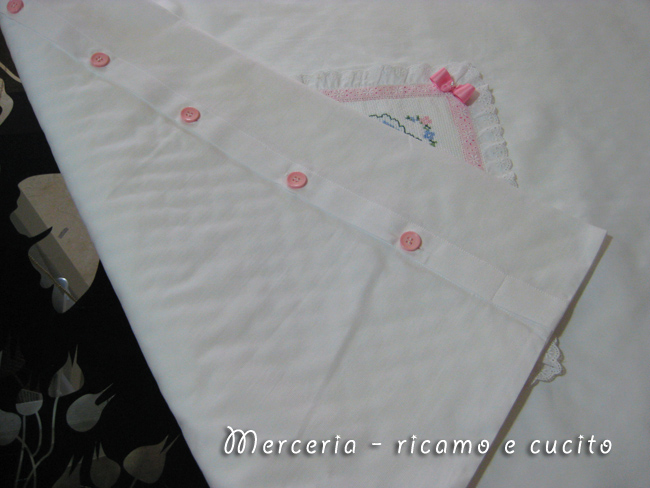 Coperta copripiumino con orsetto dormiglione per Ginevra