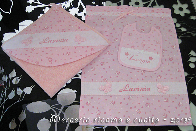 Corredino neonata per nascita Lavinia