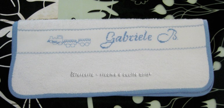 Set asilo - Sacchetti e asciugamani per Gabriele