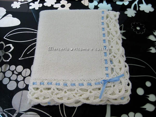 Copertina in lana per neonato