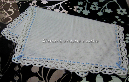 Copertina in lana per neonato