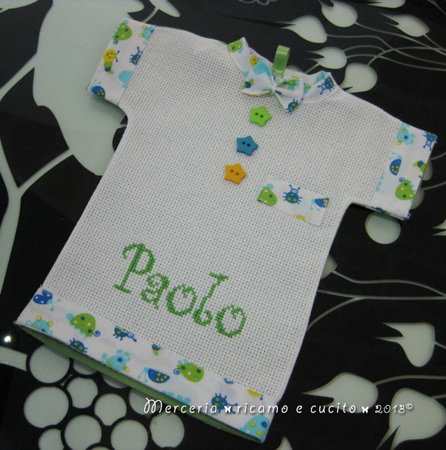 Maglietta auto “bimbo a bordo” per Paolo