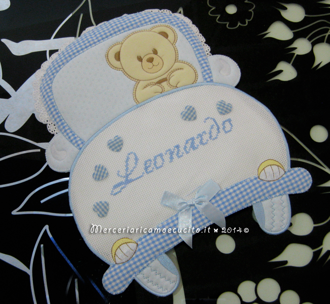 Fiocco nascita macchina celeste per Leonardo