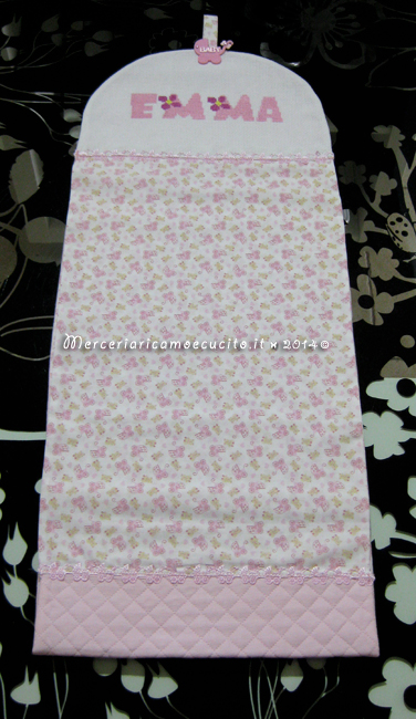 Porta pannolini per Emma e maglietta auto per Mia