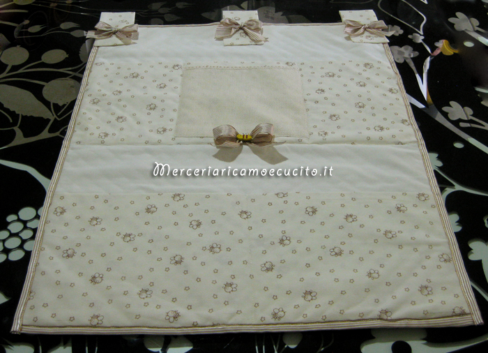 Pannello porta oggetti orizzontale