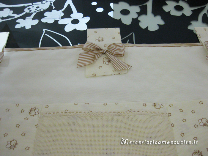 Pannello porta oggetti orizzontale