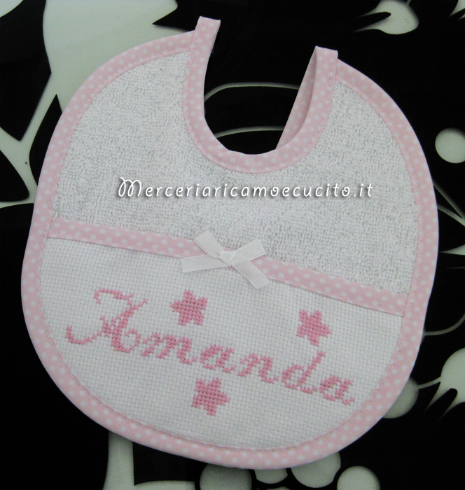 Bavette personalizzate per Amanda