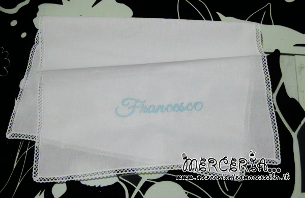 Asciugamano in cotone personalizzato per Francesco