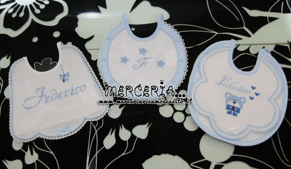 Bavette personalizzate per Federico