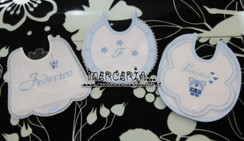 Bavette personalizzate per Federico