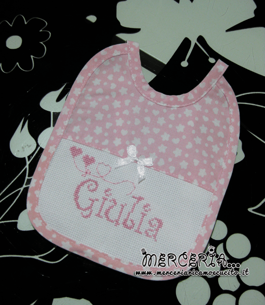 Bavette personalizzate per Giulia