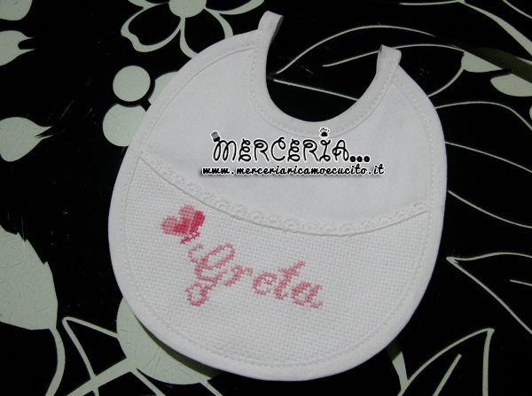 Bavette prima misura personalizzate per Greta