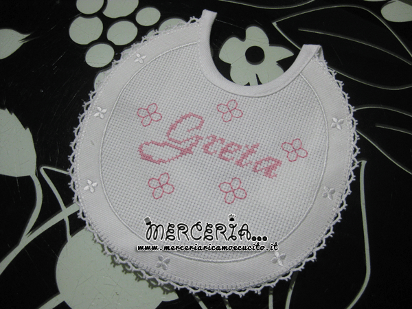 Bavette prima misura personalizzate per Greta