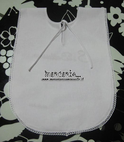 Camicina battesimale in cotone per il battesimo di Sofia