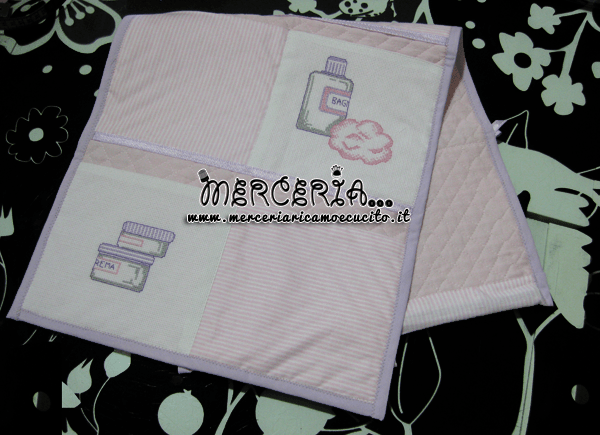 Pannello portaoggetti verticale e Fiocco nascita per "Sofia" e "Viola"