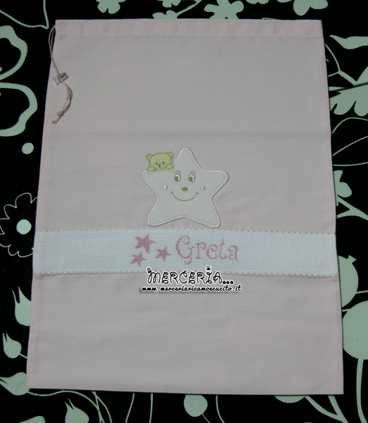 Sacchetti per nascita e asilo per Greta