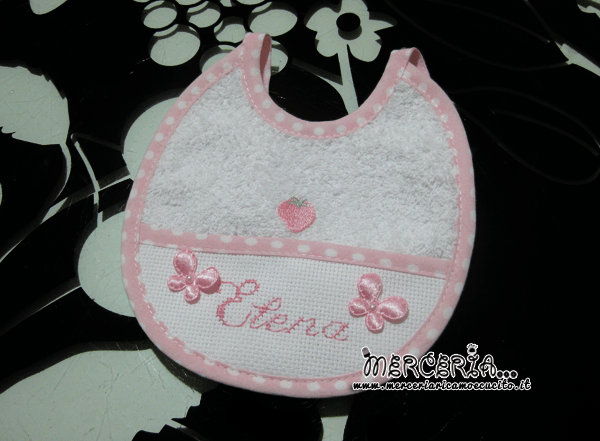 Accappatoio e bavetta per Elena