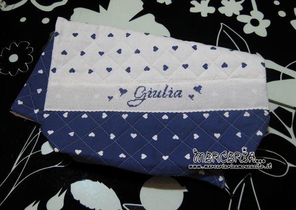 Sacchetti nascita e asilo per Giulia