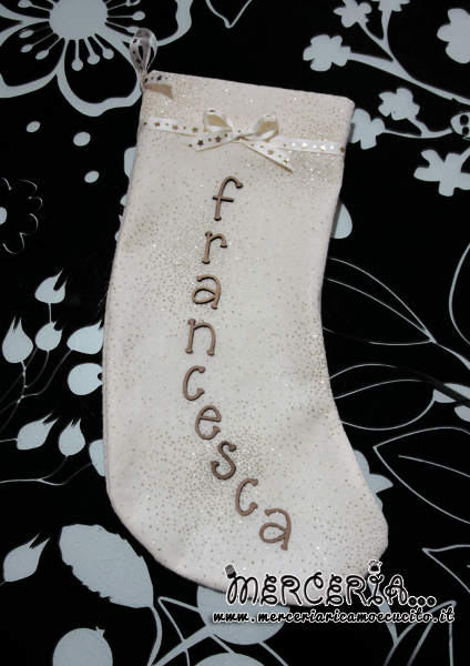 Calza della Befana personalizzate con nome