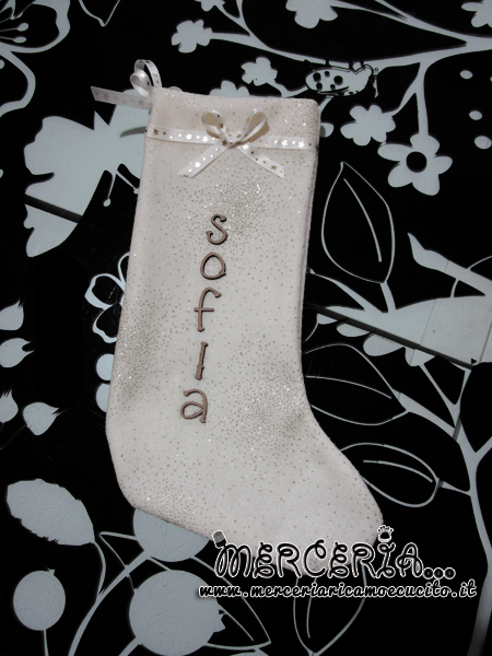 Calza della Befana personalizzate con nome