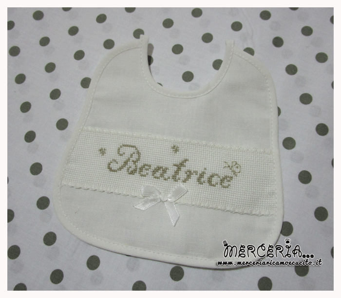 Bavette personalizzate per Beatrice