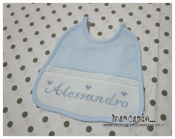 Bavette personalizzate per Alessandro