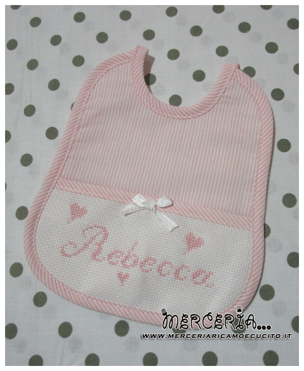 Bavette personalizzate per Rebecca