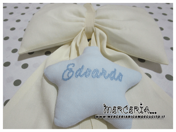 Fiocco nascita gemelli per Sofia e Edoardo