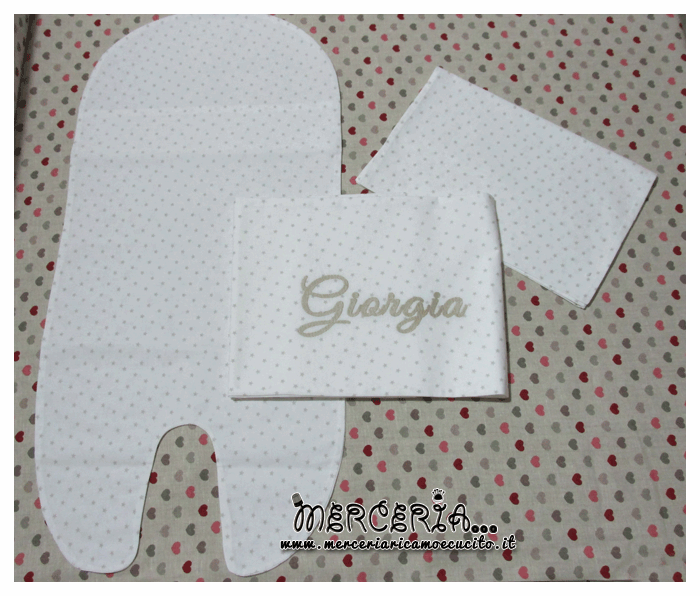 Set lenzuolino con stelline per Giorgia