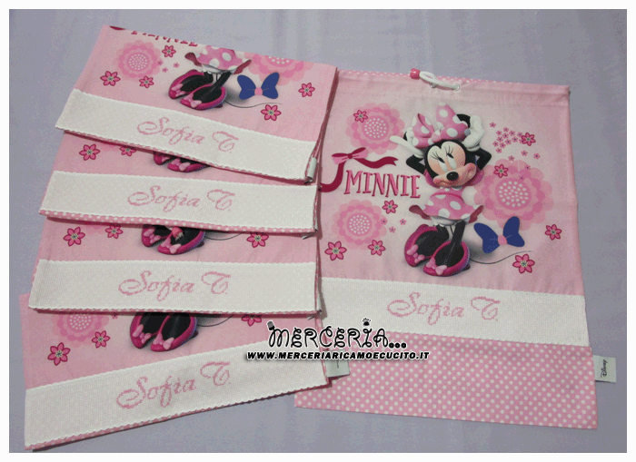 Set nascita e asilo Minnie per Sofia
