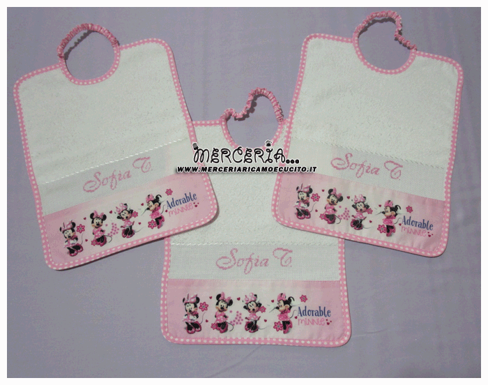 Set nascita e asilo Minnie per Sofia