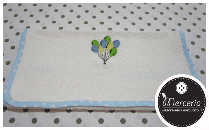 Set pois con palloncini per nascita e asilo