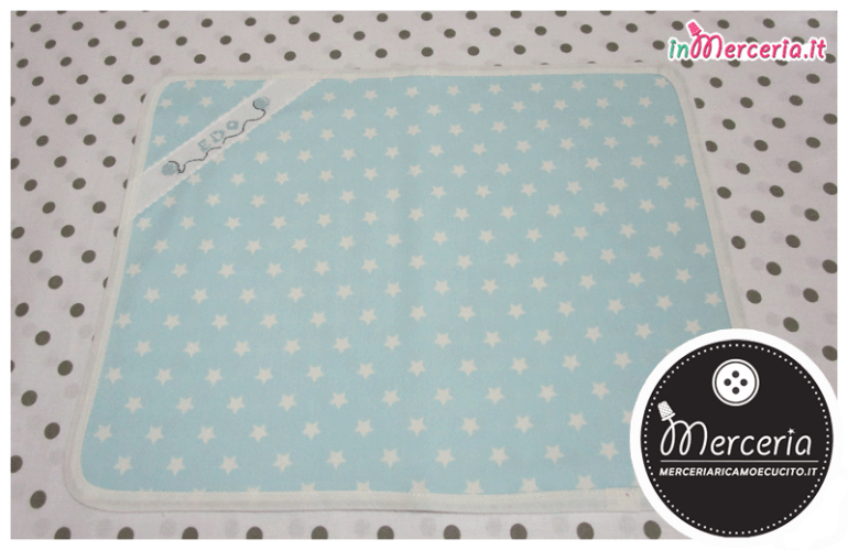 Sacchetto e tovagliette asilo per Edoardo