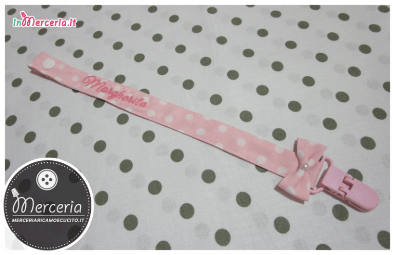 Maglietta auto bimbo a bordo e clip portaciuccio per Margherita