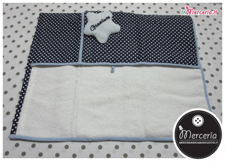 Coprifasciatoio pois e stella per Gianluca