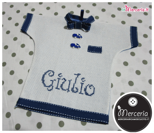 Maglietta auto "bimbo a bordo" per Giulio