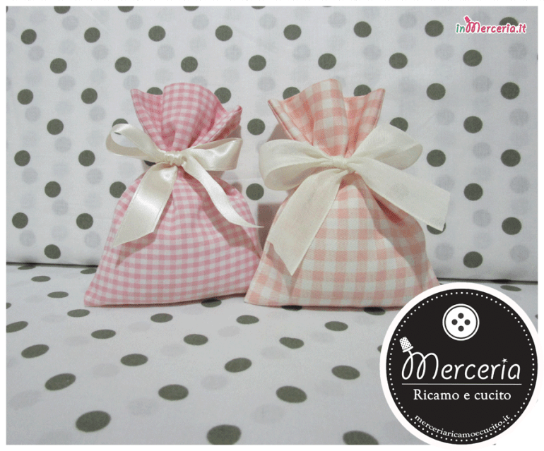 Sacchetti bomboniera portaconfetti
