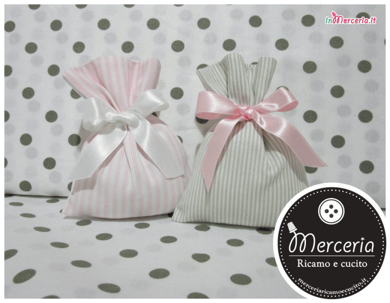 Sacchetti bomboniera portaconfetti