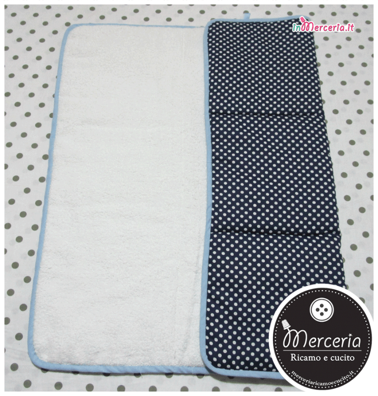 Coprifasciatoio pois con stella per Gioele