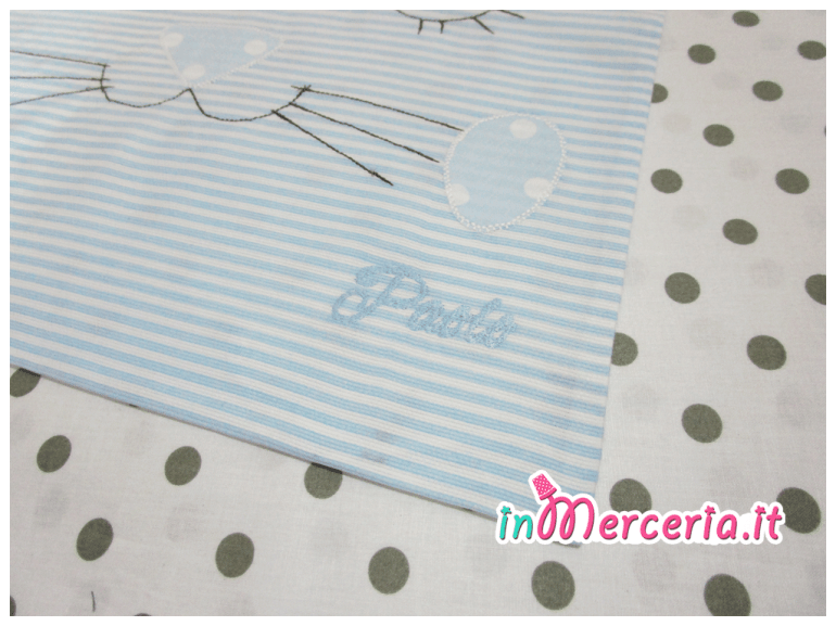 Sacco nascita e asilo coniglio per “Paolo"