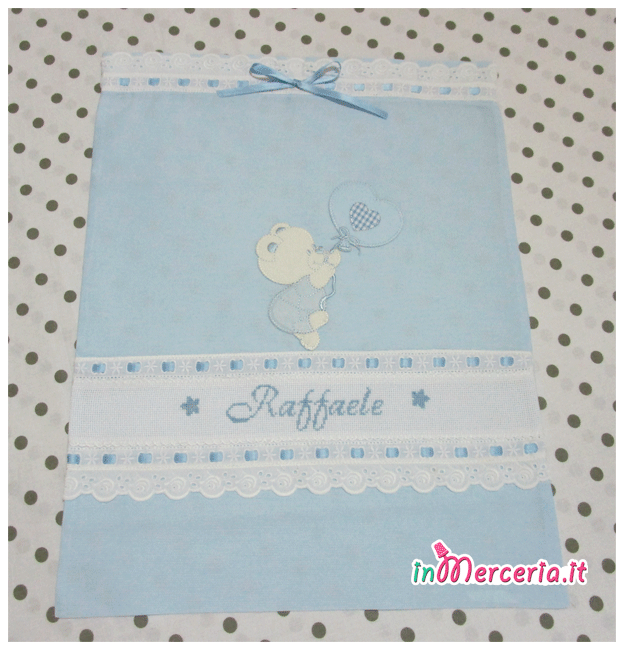 Sacchetti elegante nascita e asilo conorsetto per Vincenzo e Raffaele