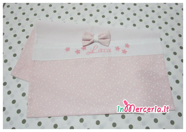 Beauty e sacchetto nascita e asilo little star per Lara