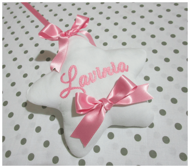 Fiocco nascita stella per Lavinia