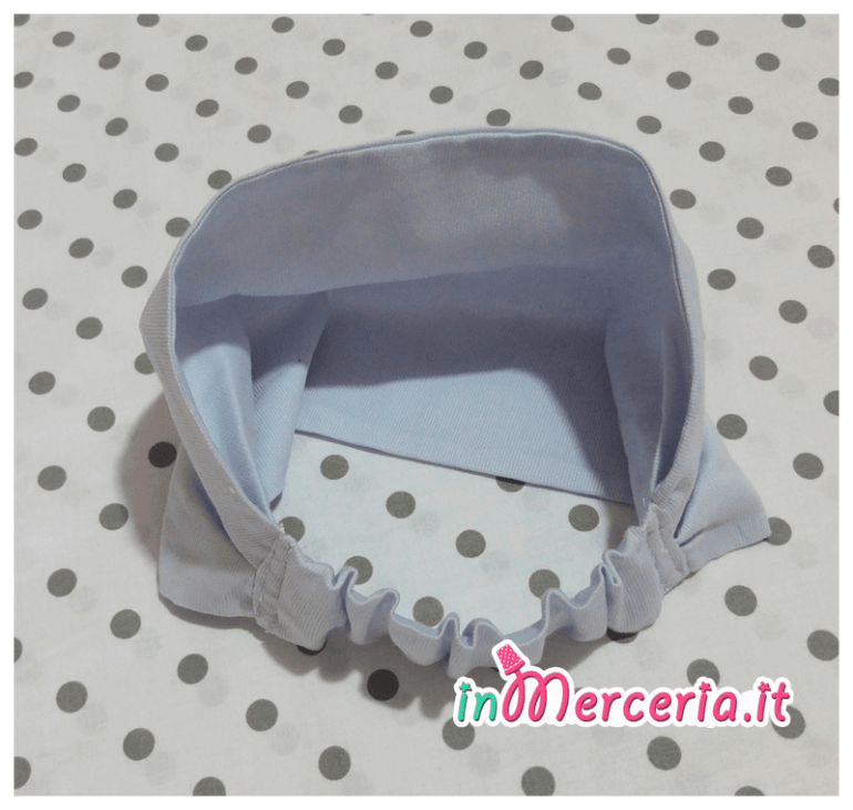 Fascia neonato larga per capelli