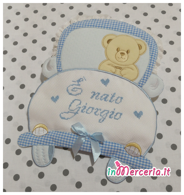 Fiocco nascita macchina celeste è nato Giorgio