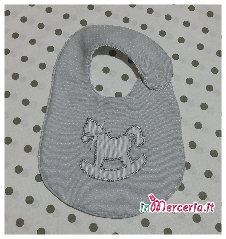 Bavetta pois con cavalluccio a dondolo