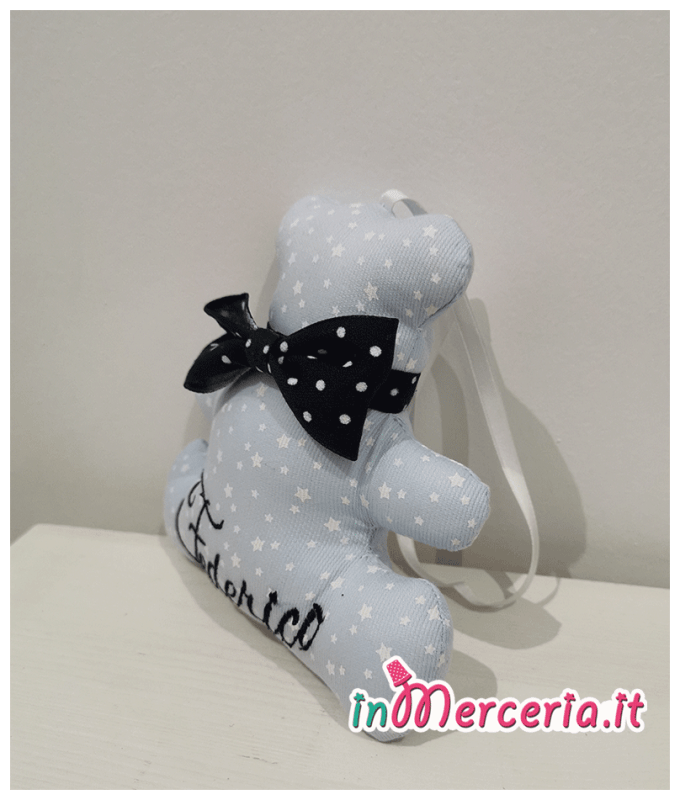 Orsetto personalizzato con nome Federico